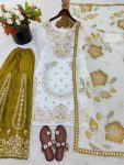 DESIGNER GMY SILK EMBROIDERY SEQUENCE WORK TOP PALAZZO WITH DUPATTA WEDDING WEAR WHOLESALE PRICE ETHNIC GARMENT (9)