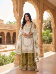 DESIGNER GMY SILK EMBROIDERY SEQUENCE WORK TOP PALAZZO WITH DUPATTA WEDDING WEAR WHOLESALE PRICE ETHNIC GARMENT (9)