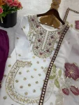 DESIGNER GMY SILK EMBROIDERY SEQUENCE WORK TOP PALAZZO WITH DUPATTA WEDDING WEAR WHOLESALE PRICE ETHNIC GARMENT (5)