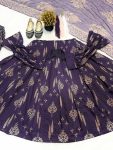 DESIGNER MUSLIN COTTON DIGITAL PRINT WORK GOWN BOTTOM WITH DUPATTA FESTIVE WEAR WHOLESALE PRICE ETHNIC GARMENT (5)