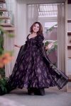 DESIGNER MUSLIN COTTON DIGITAL PRINT WORK GOWN BOTTOM WITH DUPATTA FESTIVE WEAR WHOLESALE PRICE ETHNIC GARMENT (5)