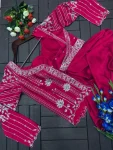 DESIGNER RANGOLI EMBROIDERY SEQUENCE WORK LEHENGA CHOLI WITH DUPATTA PARTY WEAR WHOLESALE PRICE ETHNIC GARMENT (5)