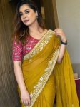 DESIGNER RANGOLI SILK EMBROIDERY WORK BORDER WITH PIPING SAREE WITH UNSTITCHED BLOUSE WEDDING WEAR WHOLESALE PRICE ETHNIC GARMENT (18)