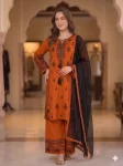 DESIGNER RAYON EMBROIDERY WORK WITH PAPER WORK MIRROR EFFECT WORK TOP PALAZZO WITH DUPATTA FESTIVE WEAR WHOLESALE PRICE ETHNIC GARMENT (3)