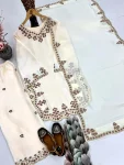 DESIGNER ROMAN GLASS EMBROIDERY SEQUENCE WITH FANCY CUT WORK TOP PALAZZO WITH DUPATTA FESTIVE WEAR WHOLESALE PRICE ETHNIC GARMENT (4)
