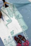DESIGNER ROMAN GLASS EMBROIDERY THREAD WORK TOP PALAZZO WITH DUPATTA FESTIVE WEAR WHOLESALE PRICE ETHNIC GARMENT (10)