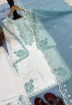 DESIGNER ROMAN GLASS EMBROIDERY THREAD WORK TOP PALAZZO WITH DUPATTA FESTIVE WEAR WHOLESALE PRICE ETHNIC GARMENT (10)