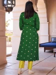 FANCY ART SILK WEAVING WORK TOP BOTTOM WITH DUPATTA FESTIVE WEAR WHOLESALE PRICE ETHNIC GARMENT (2)