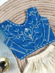 FANCY CHINON SILK EMBROIDERY WORK LEHENGA CHOLI WITH DUPATTA FESTIVE WEAR WHOLESALE PRICE ETHNIC GARMENT (7)