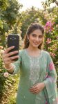 FANCY COTTON EMBROIDERY WORK TOP BOTTOM WITH DUPATTA FESTIVE WEAR WHOLESALE PRICE ETHNIC GARMENT (6)
