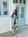 FANCY COTTON PRINT WITH EMBROIDERY SEQUENCE WORK TOP BOTTOM WITH DUPATTA DAILY WEAR WHOLESALE PRICE ETHNIC GARMENT (5)
