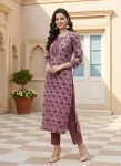 FANCY COTTON PRINTED WORK TOP PENT SET DAILY WEAR WHOLESALE PRICE ETHNIC GARMENT (1)