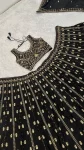 FANCY CREPE SILK SEQUENCE , DORI & ZARI WORK LEHENGA CHOLI WITH DUPATTA WEDDING WEAR WHOLESALE PRICE ETHNIC GARMENT (2)