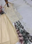 FANCY GEORGETTE EMBROIDERY SEQUENCE PEARL HAND WORK TOP PALAZZO WITH DUPATTA FESTIVE WEAR WHOLESALE PRICE ETHNIC GARMENT (6)