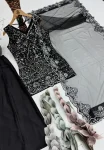 FANCY GEORGETTE EMBROIDERY SEQUENCE PEARL HAND WORK TOP PALAZZO WITH DUPATTA WEDDING WEAR WHOLESALE PRICE ETHNIC GARMENT (5)
