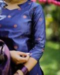 FANCY JACQUARD WOVEN WORK TOP BOTTOM WITH DUPATTA FESTIVE WEAR WHOLESALE PRICE ETHNIC GARMENT (4)