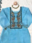 FANCY JMC SILK THREAD WITH FANCY LACE WORK TOP BOTTOM WITH DUPATTA FESTVE WEAR WHOLESALE PRICE ETHNIC GARMENT (10)