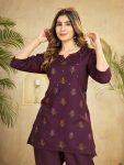 FANCY RAYON MULTI EMBROIDERY THREAD WITH HAND WORK CO-ORD SET FESTIVE WEAR WHOLESALE PRICE ETHNIC GARMENT (26)