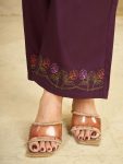 FANCY RAYON MULTI EMBROIDERY THREAD WITH HAND WORK CO-ORD SET FESTIVE WEAR WHOLESALE PRICE ETHNIC GARMENT (26)