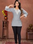 FANCY RINKAL COTTON EMBROIDERY WORK ONLY TOP DAILY WEAR WHOLESALE PRICE ETHNIC GARMENT (3) – Copy