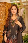 FANCY ROMAN PRINTED WORK TOP PATIYALA WITH DUPATTA FESTIVE WEAR WHOLESALE PRICE ETHNIC GARMENT (3)