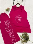 FANCY ROMAN SILK EMBROIDERY WORK CO-ORD SET DAILY WEAR WHOLESALE PRICE ETHNIC GARMENT (2)