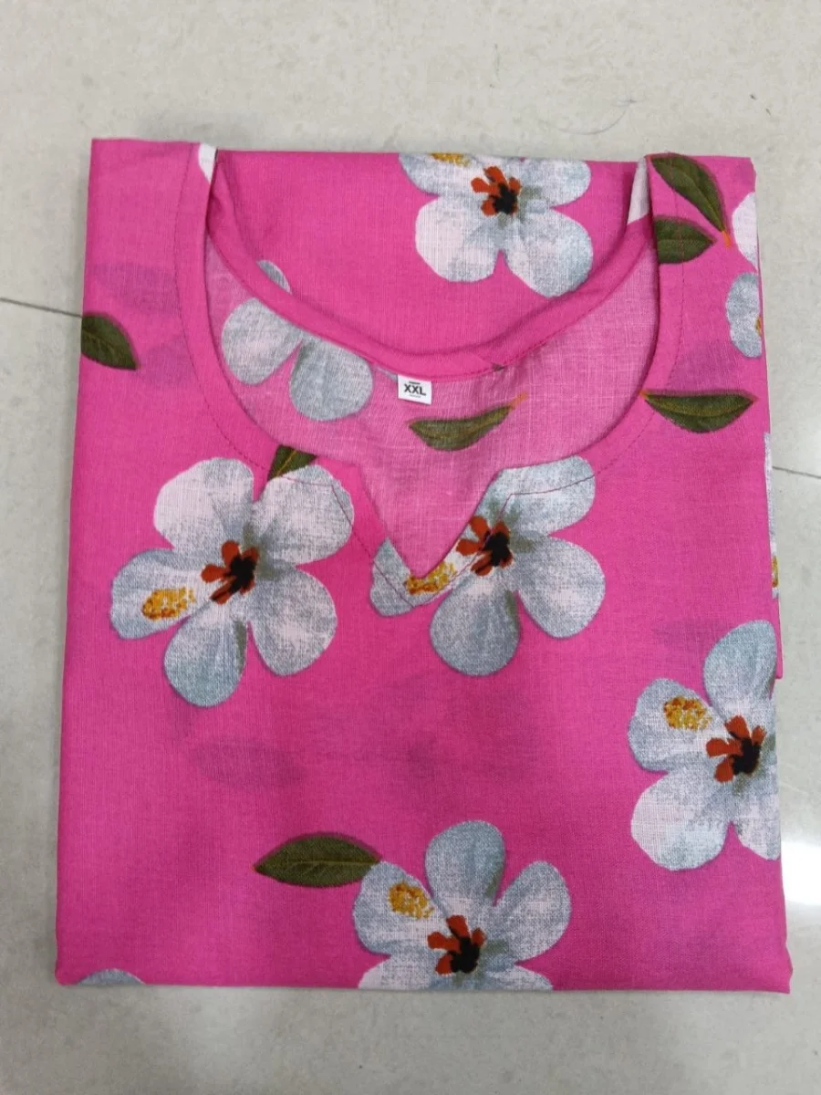 FANCY SLUB COTTON DIGITAL PRINT WORK ONLY TOP DAILY WEAR WHOLESALE PRICE ETHNIC GARMENT (12)