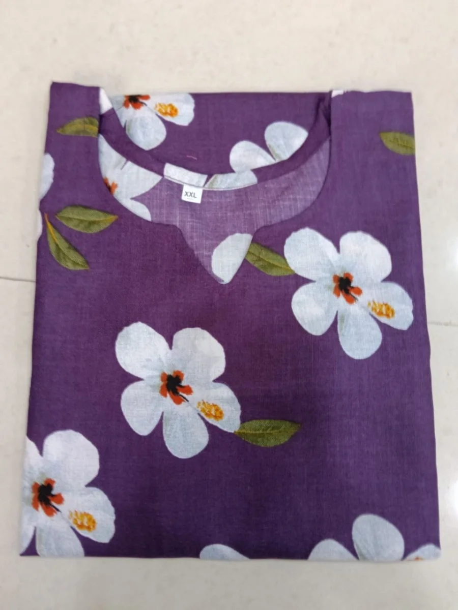 FANCY SLUB COTTON DIGITAL PRINT WORK ONLY TOP DAILY WEAR WHOLESALE PRICE ETHNIC GARMENT (5)