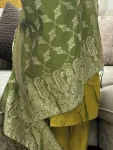 FANCY TESLA EMBROIDERED WORK TOP BOTTOM WITH DUPATTA FESTIVE WEAR WHOLESALE PRICE ETHNIC GARMENT (1)
