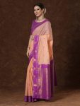LATEST BANARASI SILK WEAVING WORK SAREE WITH UNSTITCHED BLOUSE FESTIVE WEAR WHOLESALE PRICE ETHNIC GARMENT (3)