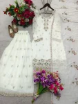 LATEST CRUNCHY SILK THREAD WITH SEQUENCE WORK TOP PALAZZO WITH DUPATTA FESTIVE WEAR WHOLESALE PRICE ETHNIC GARMENT (2)