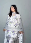 LATEST GEORGETTE PRINTED WITH EMBROIDERY NECK WORK WITH FANCY LACE & DORI WORK TOP PALAZZO WITH DUPATTA FESTVE WEAR WHOLESALE PRICE ETHNIC GARMENT (9)