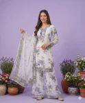 LATEST GEORGETTE PRINTED WITH EMBROIDERY NECK WORK WITH FANCY LACE & DORI WORK TOP PALAZZO WITH DUPATTA FESTVE WEAR WHOLESALE PRICE ETHNIC GARMENT (9)