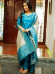 LATEST JACQUARD WEAVING WORK TOP BOTTOM WITH DUPATTA SKY