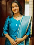 LATEST JACQUARD WEAVING WORK TOP BOTTOM WITH DUPATTA FESTIVE WEAR WHOLESALE PRICE ETHNIC GARMENT (2)