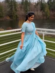 LATEST KOTA CHECKS FLORAL EMBROIDERY WORK LEHENGA CHOLI WITH DUPATTA FESTIVE WEAR WHOLESALE PRICE ETHNIC GARMENT (4)