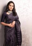 LATEST LICHI SILK JACQUARD WORK SAREE WITH UNSTITCHED BLOUSE CASUAL WEAR WHOLESALE PRICE ETHNIC GARMENT (8)