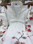 LATEST LINEN COTTON EMBROIDERY SEQUENCE NECK WORK CO-ORD SET DAILY WEAR WHOLESALE PRICE ETHNIC GARMENT (2)