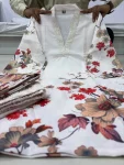 LATEST LINEN COTTON EMBROIDERY SEQUENCE NECK WORK CO-ORD SET DAILY WEAR WHOLESALE PRICE ETHNIC GARMENT (2)