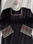 LATEST NATURAL CREPE THREAD WITH SEQUENCE WORK TOP PATIYALA WITH DUPATTA FESTIVE WEAR WHOLESALE PRICE ETHNIC GARMENT (1)