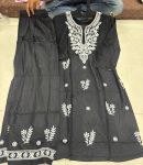 LATEST RAYON COTTON CHIKANKARI WORK KURTI PALAZZO SET DAILY WEAR WHOLESALE PRICE ETHNIC GARMENT (8)