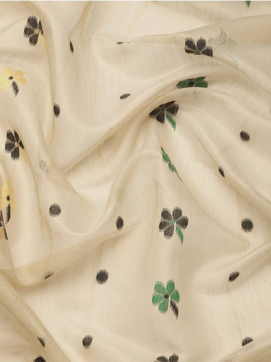 MODERN BANARASI SILK WEAVING WORK SAREE WITH UNSTITCHED BLOUSE FESTIVE WEAR WHOLESALE PRICE ETHNIC GARMENT (6)