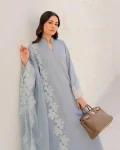 MODERN CHANDERI EMBROIDERY SEQUENCE WORK TOP BOTTOM WITH DUPATTA FESTIVE WEAR WHOLESALE PRICE ETHNIC GARMENT (10)