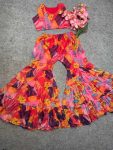 MODERN CHIFFON DIGITAL PRINT WORK SHRUG BLOUSE WITH PALAZZO PARTY WEAR WHOLESALE PRICE ETHNIC GARMENT (7)
