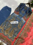 MODERN CHINON PRINT WITH SILVER DIAMOND WORK TOP BOTTOM WITH DUPATTA FESTIVE WEAR WHOLESALE PRICE ETHNIC GARMENT (3)