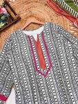 MODERN CHINON SILK DIGITAL PRINT WORK TOP BOTTOM WITH DUPATTA FESTIVE WEAR WHOLESALE PRICE ETHNIC GARMENT (5)