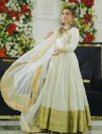 MODERN CHINON SILK EMBROIDERY CODING DORI& 5 MM SEQUENCES WORK GOWN BOTTOM WITH DUPATTA FESTIVE WEAR WHOLESALE PRICE ETHNIC GARMENT (7)