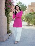 MODERN COTTON BANDHEJ PRINT WORK TOP PATIYALA SET DAILY WEAR WHOLESALE PRICE ETHNIC GARMENT (2)