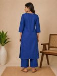 MODERN COTTON EMBROIDERY WORK TOP PENT SET FESTIVE WEAR WHOLESALE PRICE ETHNIC GARMENT (37)