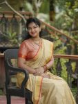 MODERN COTTON SILK WEAVING WORK SAREE WITH UNSTITCHED BLOUSE FESTIVE WEAR WHOLESALE PRICE ETHNIC GARMENT (1)